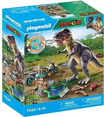 Zestaw do zabawy Playmobil – Polowanie na T-Rexa