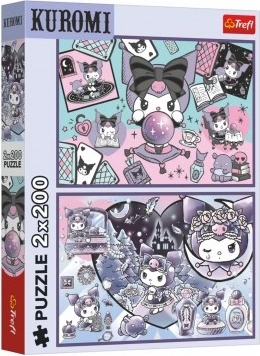 Puzzle Neplechy z Kuromi 2x200 elementów