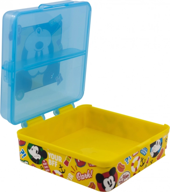 STOR Kwadratowy Multi Box na drugie śniadanie Myszka Miki