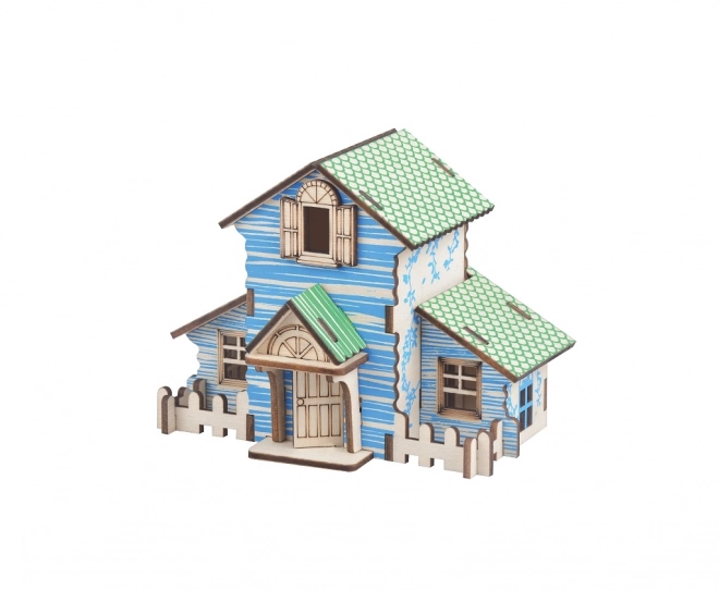 Woodcraft Drewniane 3D puzzle Leśna Chata