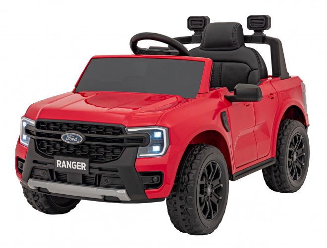 Dziecięcy elektryczny samochodzik Ford Ranger czerwony