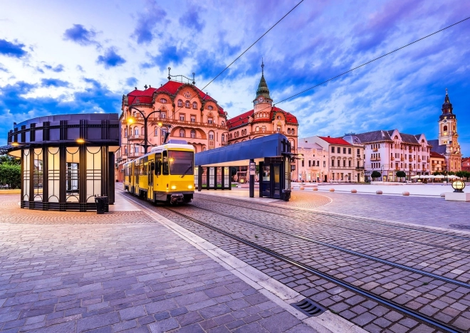 Puzzle Plac Unii, Oradea, 1000 elementów