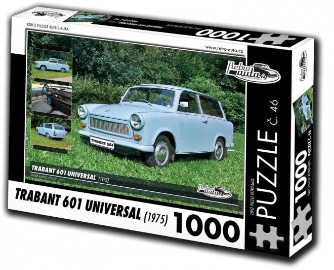 Puzzle Retro-Auta Trabant 601 Universal 1000 elementów
