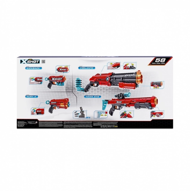 Zestaw Ultimate Shootout Vigilante Pack Launcher Kit