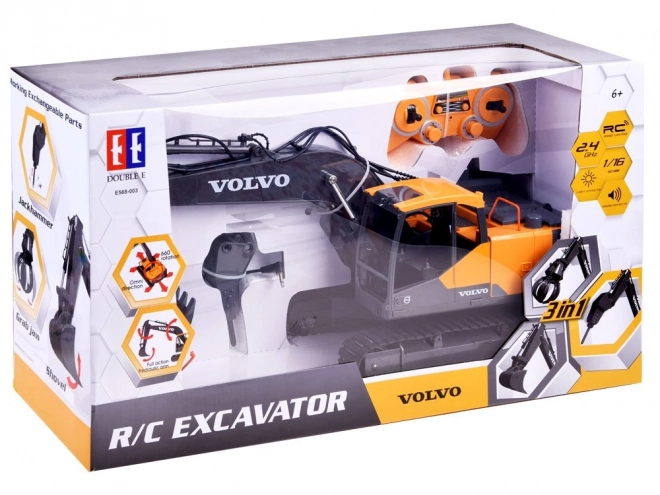 Koparka zdalnie sterowana 3w1 VOLVO