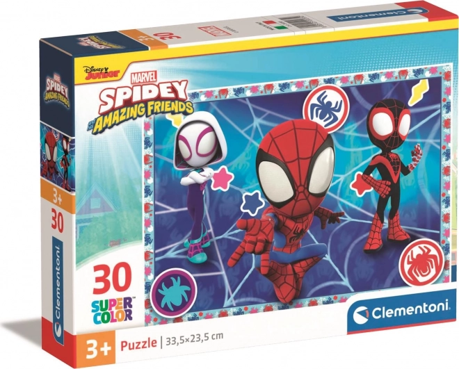 CLEMENTONI Puzzle Spidey i jego niesamowici przyjaciele 30 elementów