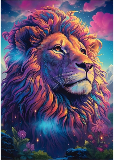 Schmidt puzzle Wielobarwny majestat 1000 elementów