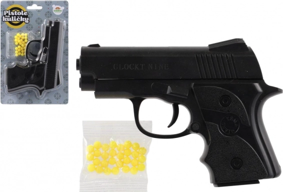 plastikowy pistolet na kulki 14 cm