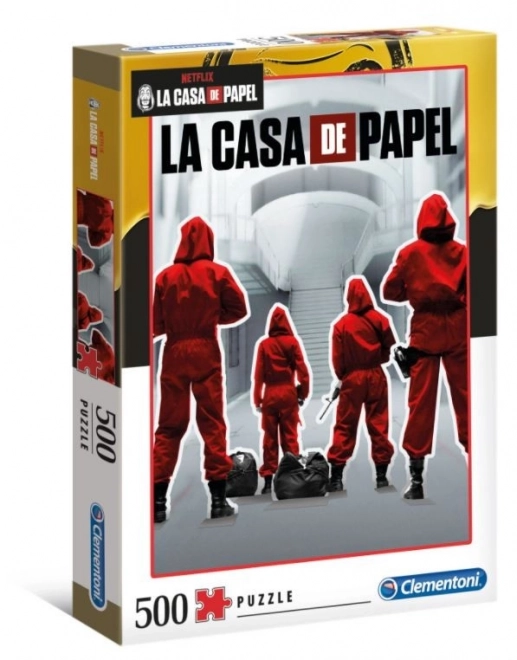 Clementoni Puzzle Netflix: Dom z papieru 500 elementów