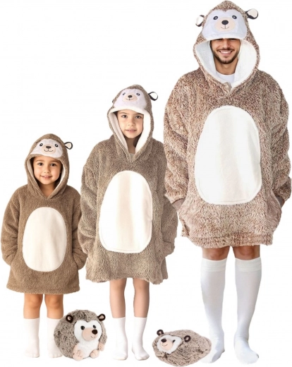 Przestronny kaptur i duża kieszeń