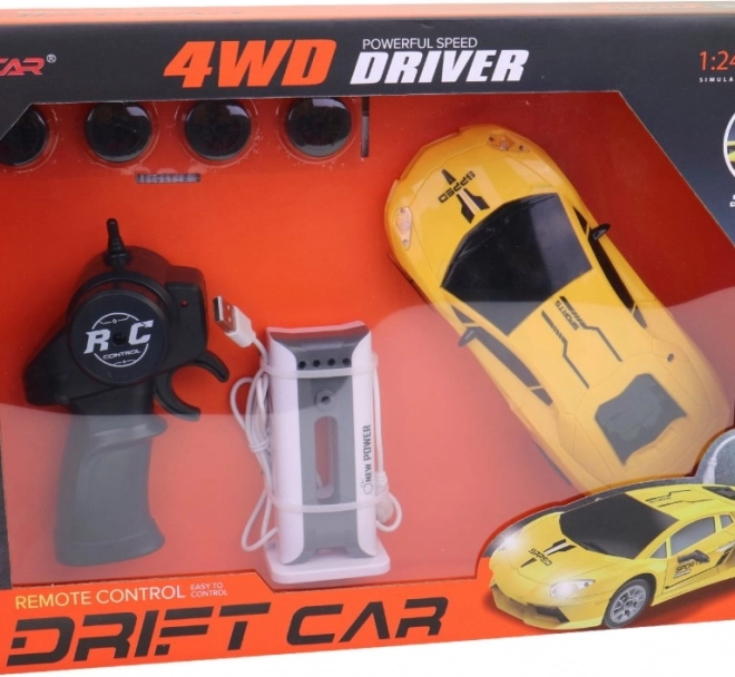 Elektryczne auto z wymiennymi kołami i funkcją driftowania