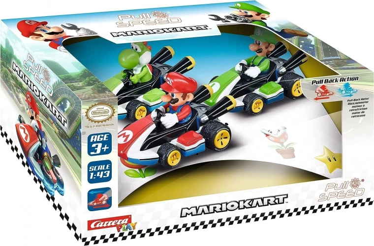 Carrera P&S Mario Kart – zestaw 3 figurek