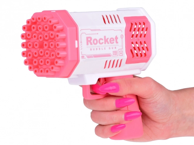 Pistolet na bańki z światłem