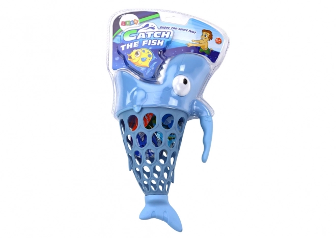 Koszyk na ryby Shark Fish Handle Blue