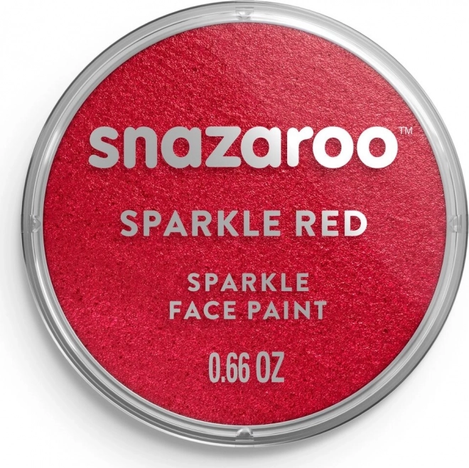 SNAZAROO Brokatowy Czerwony Kolor do Twarzy 18ml