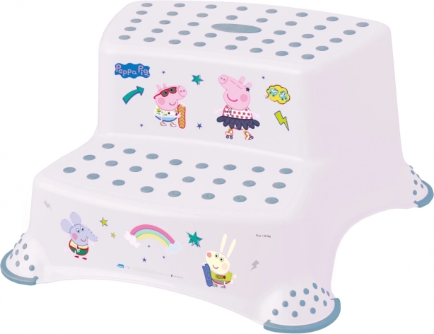 Dwustopniowy podest do WC i umywalki PEPPA – biały