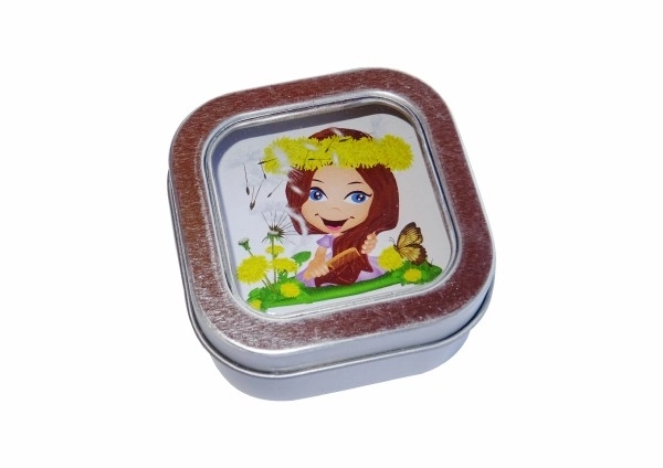 Pexeso Dziecięcy rok - wodoodporne, 64 karty w metalowym pudełku 6x6x4cm