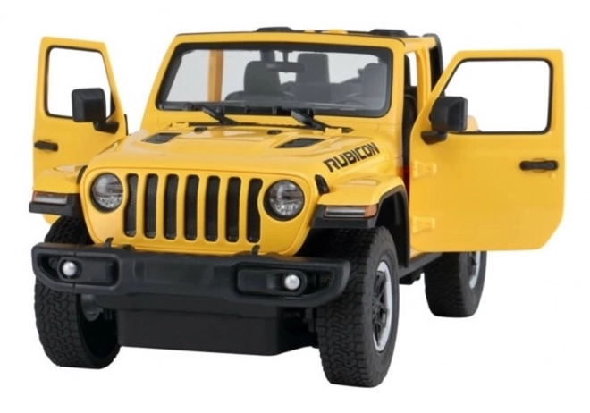 Auto R/C Jeep Wrangler Rubicon 1:14 Rastar – Żółty