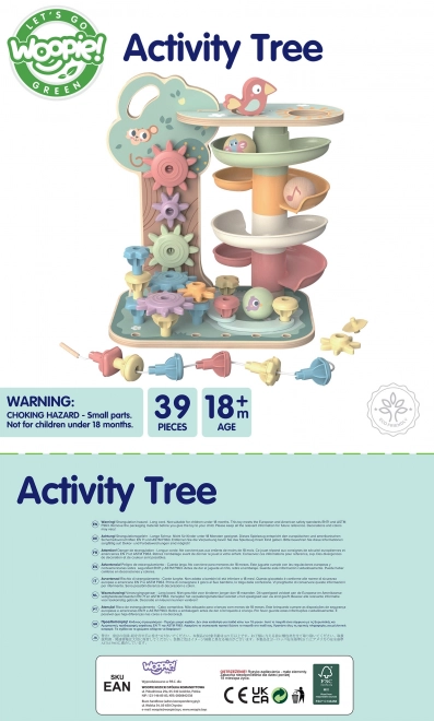 Woopie Green - Aktywny Drzewo Montessori 4w1 FSC