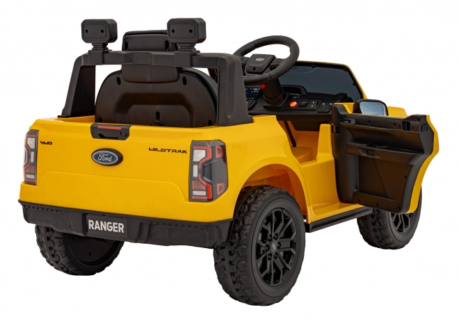 Dziecięcy elektryczny samochód Ford Ranger Lift żółty