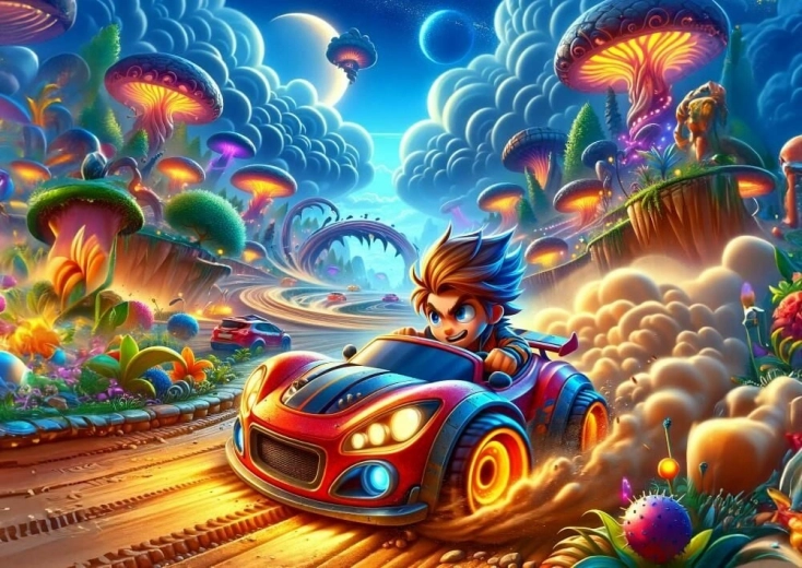 Puzzle Złośliwy Zawodnik 100 elementów