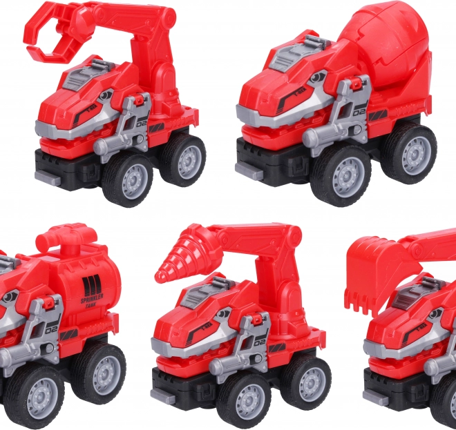 Autorobot Dino Strażacki 11 cm