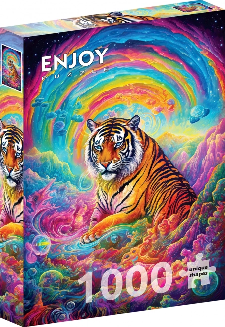 Puzzle Tam, gdzie rządzą tygrysy 1000 elementów