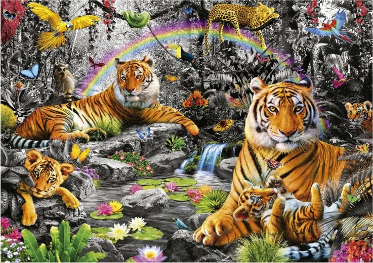 Puzzle Wspaniała dżungla 1500 elementów