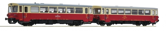 Roco Spalinowy wagon motorowy serii M 152 0262 z wagonem przyczepnym ČSD, cyfrowy - 7710010