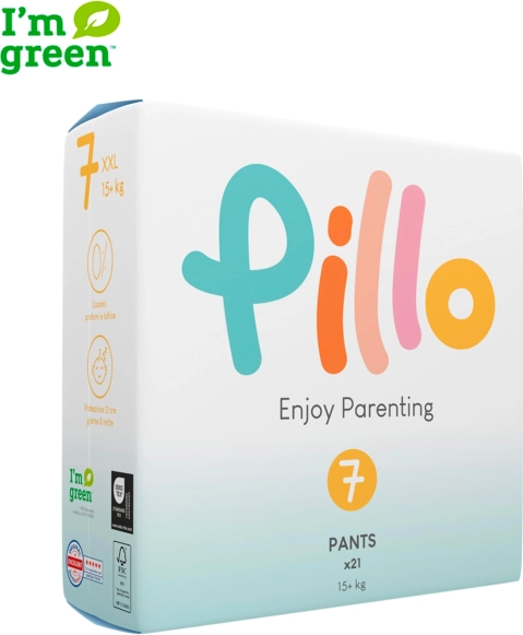 Jednorazowe pieluchomajtki Premium Pants rozm. 7 XXL (+15 kg) 21 szt.