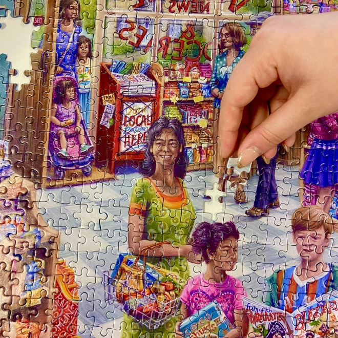 GIBSONS Puzzle Wieści z wioski 1000 elementów