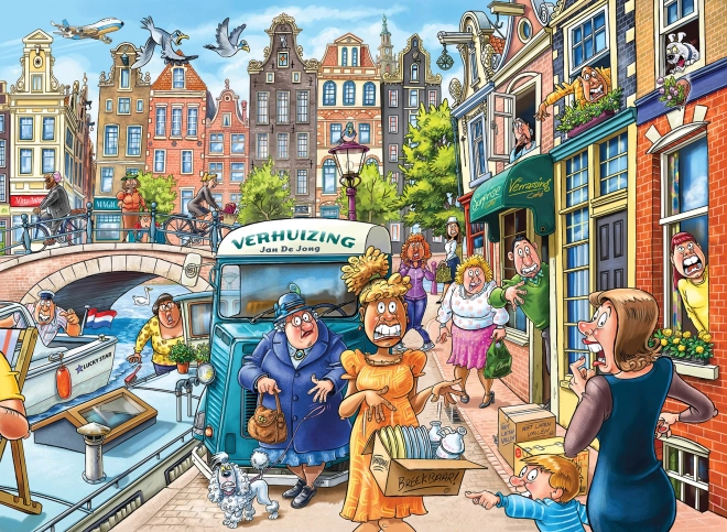 Jumbo puzzle Wasgij 45: Przeprowadzka 1000 elementów