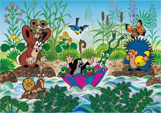 Rejs krecika Puzzle 100 elementów