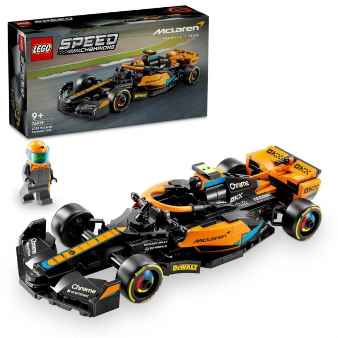 LEGO Speed Champions 76919 Wyścigowy samochód McLaren Formuła 1 2023