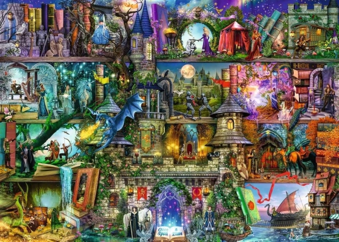 Ravensburger puzzle Mity i Legendy 1000 elementów