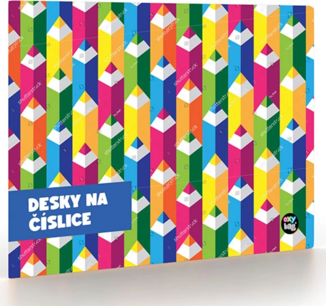 Teczki na cyferki dla pierwszoklasistów Kredki