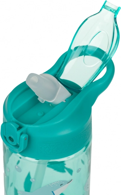 Butelka tritanowa ze słomką Oceaniczny Świat 500 ml