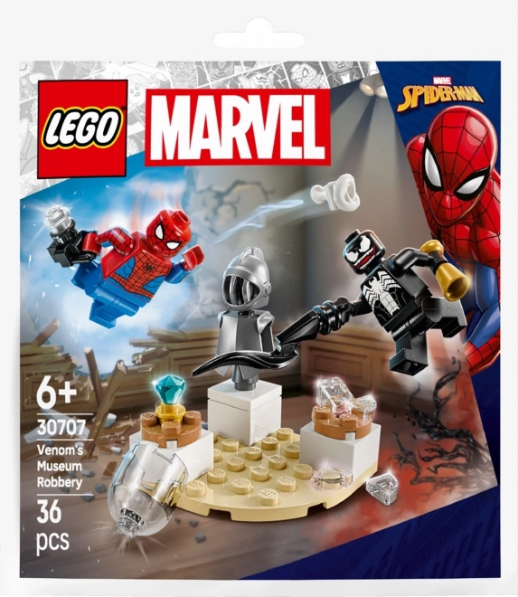 Klocki Super Bohaterowie - Venom atakuje muzeum