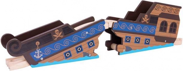 Bigjigs Rail most wraku statku