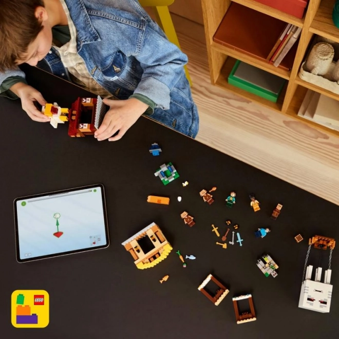 LEGO Minecraft 21273 Atak balonowego Ghasta na wioskę