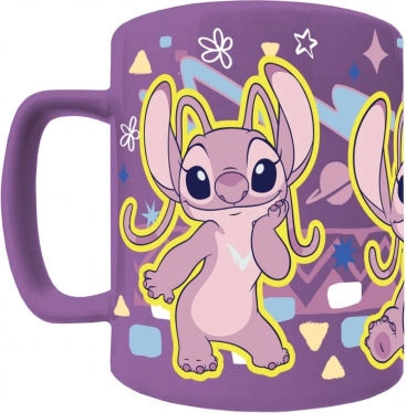 Kubek Stitch z odpinanym pluszowym rękawem Angel