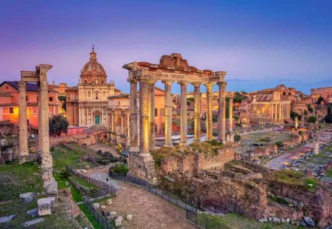Puzzle 1000 szt. Forum Romanum Rzym Włochy