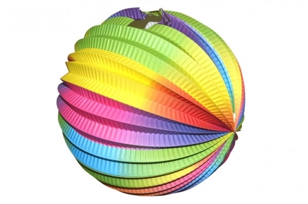 Lampion kula tęczowa Ø 25 cm