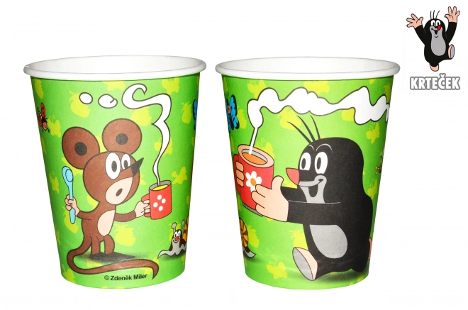 Kubek imprezowy Krecik i przyjaciele 6 szt., 250 ml