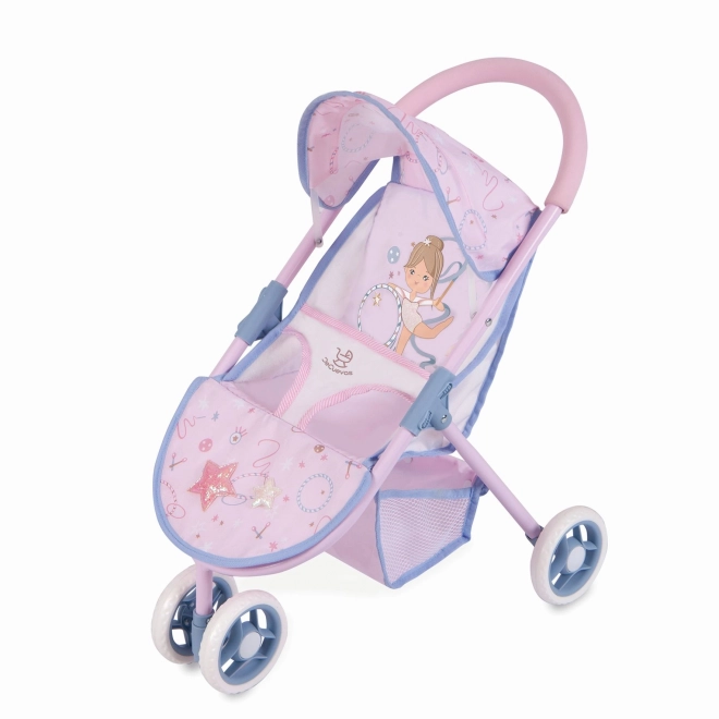 DeCuevas 90251 Wózek sportowy dla lalek trójkołowy GALA 2023 - 55 cm