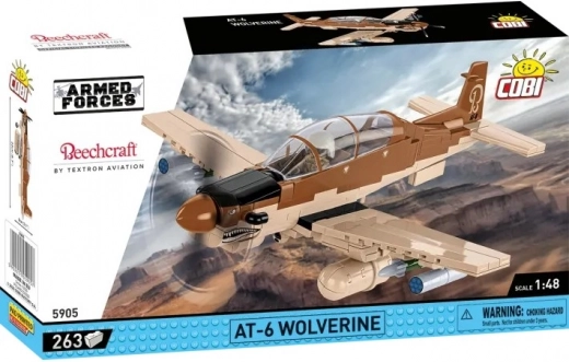 Klocki samolot AT-6 Wolverine