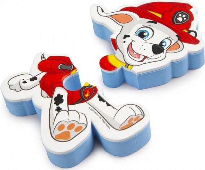 SPIN MASTER Piankowe puzzle - Naklejki do wanny Psi Patrol 4x2 elementy
