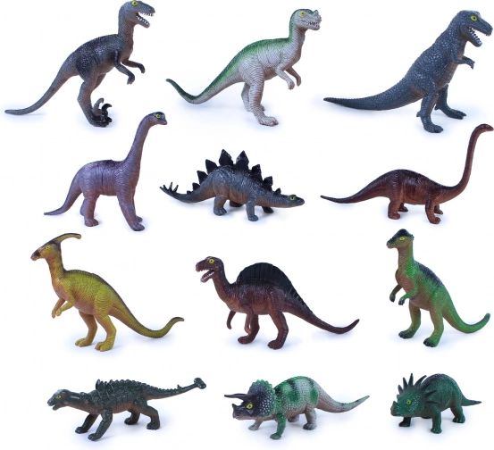Plastowy dinozaur 21 cm – realistyczne figurki dla dzieci