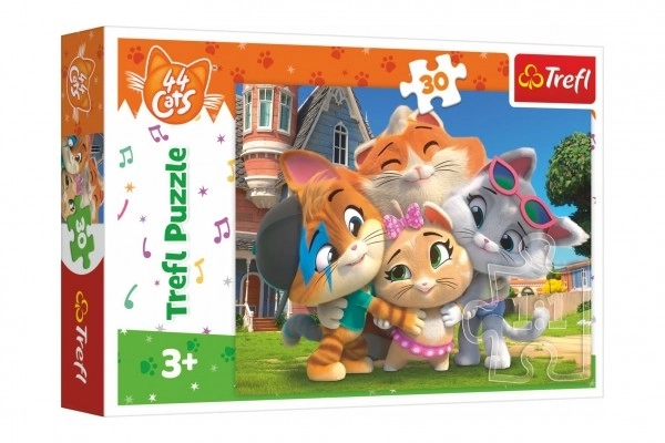TREFL Puzzle 44 kawałków: Przyjaźń 30 elementów