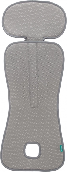 Oddychająca letnia wkładka do fotelika samochodowego Zopa Breeze 2/3 – Foggy Grey